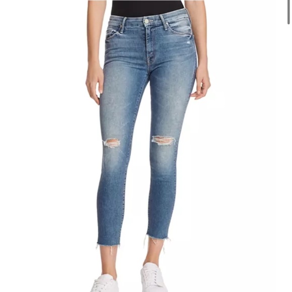 Mother Denim The Looker Ankle Fray Jeans - Picture 2 of 9